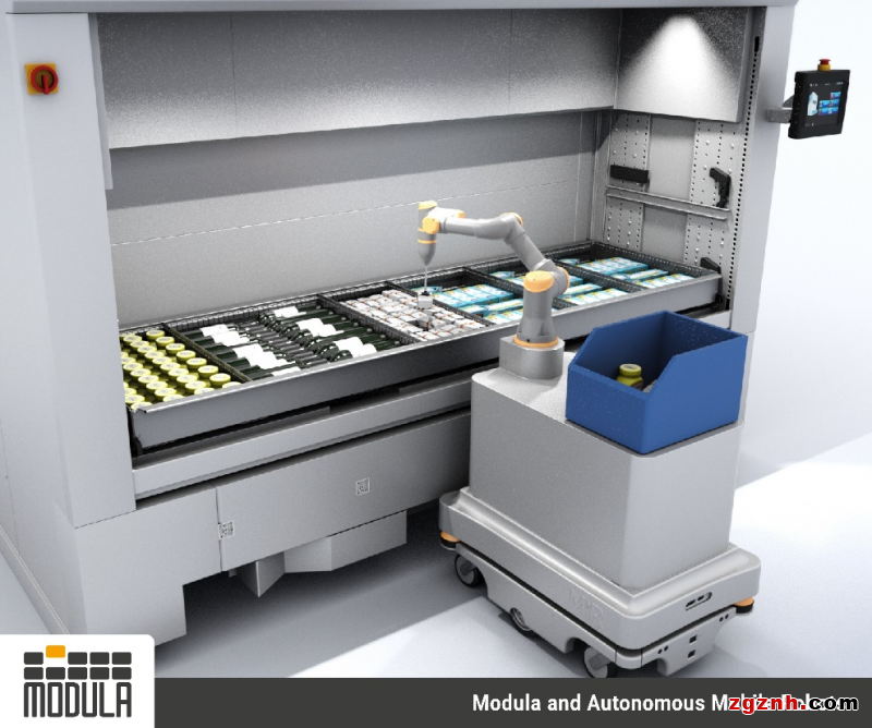 Modula 與 MiR 合作推出全自動化存儲、揀貨和物料搬運解決方案，加速實現倉庫自動化